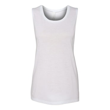 BELLA + CANVAS Women's Flowy Scoop Muscle Tank