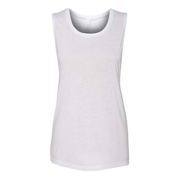 BELLA + CANVAS Women's Flowy Scoop Muscle Tank