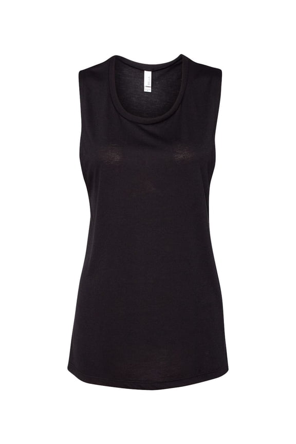 BELLA + CANVAS Women's Flowy Scoop Muscle Tank