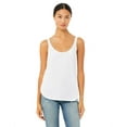 thumbnail image 1 of BELLA + CANVAS - Women's Flowy Tank with Side Slit - 8802 - White - Size: 2XL, 1 of 5