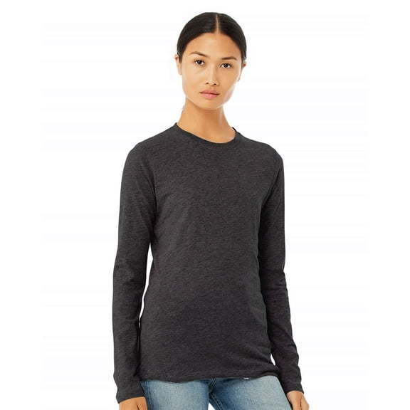 BELLA + CANVAS Womens Jersey Long Sleeve Tee