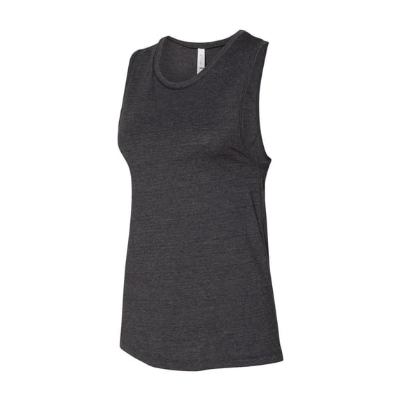 BELLA   CANVAS - Women's Jersey Muscle Tank - 6003 - Dark Grey Heather - Size: M