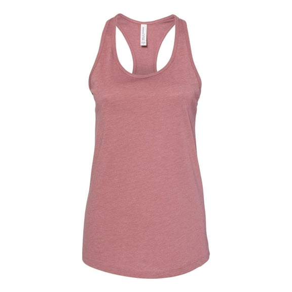 BELLA   CANVAS - Women's Jersey Racerback Tank - 6008 - Heather Mauve - Size: L