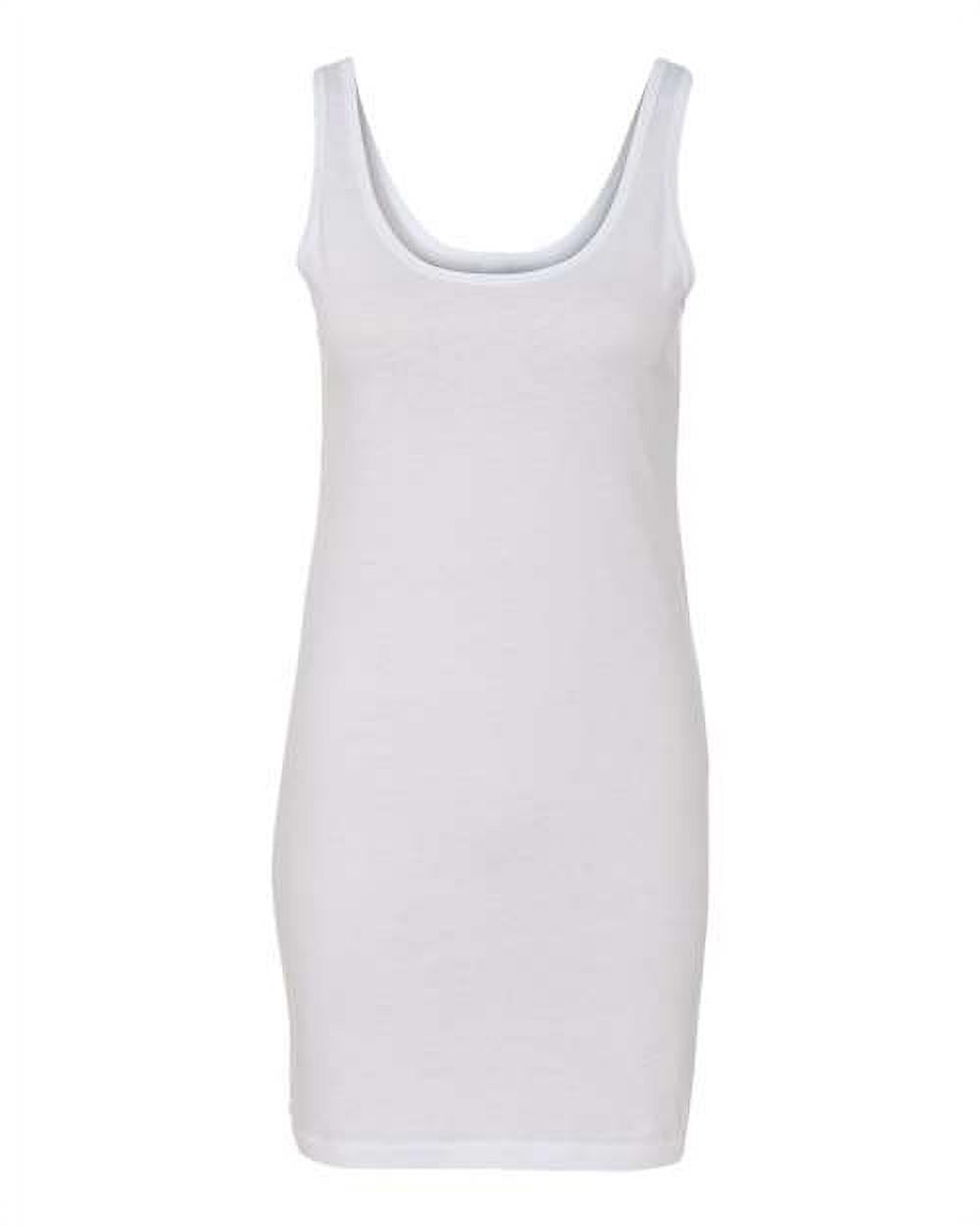 BELLA + CANVAS Women's Jersey Tank Dress in White L | 6012 - Walmart.com BELLA + CANVAS Women's Jersey Tank Dress in White L | 6012 - Walmart.com