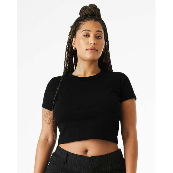 BELLA + CANVAS Women's Micro Rib Baby Tee
