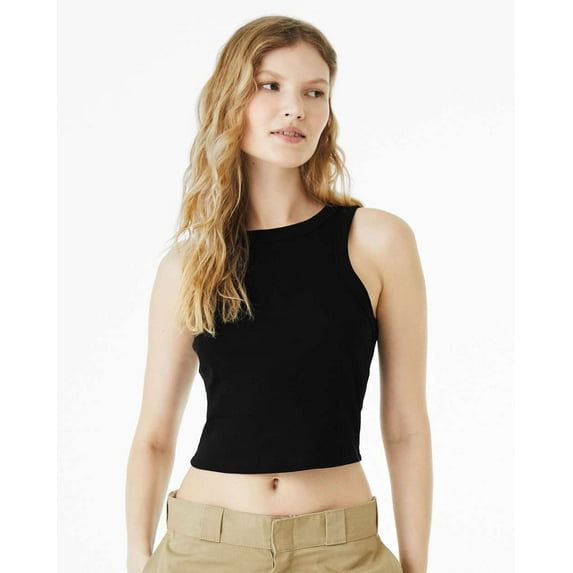 BELLA + CANVAS Women�'s Micro Rib Racer Tank