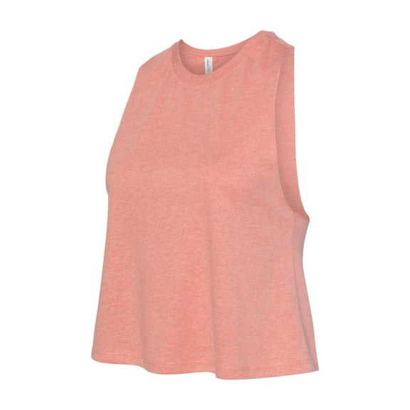 BELLA   CANVAS - Women's Racerback Cropped Tank - 6682