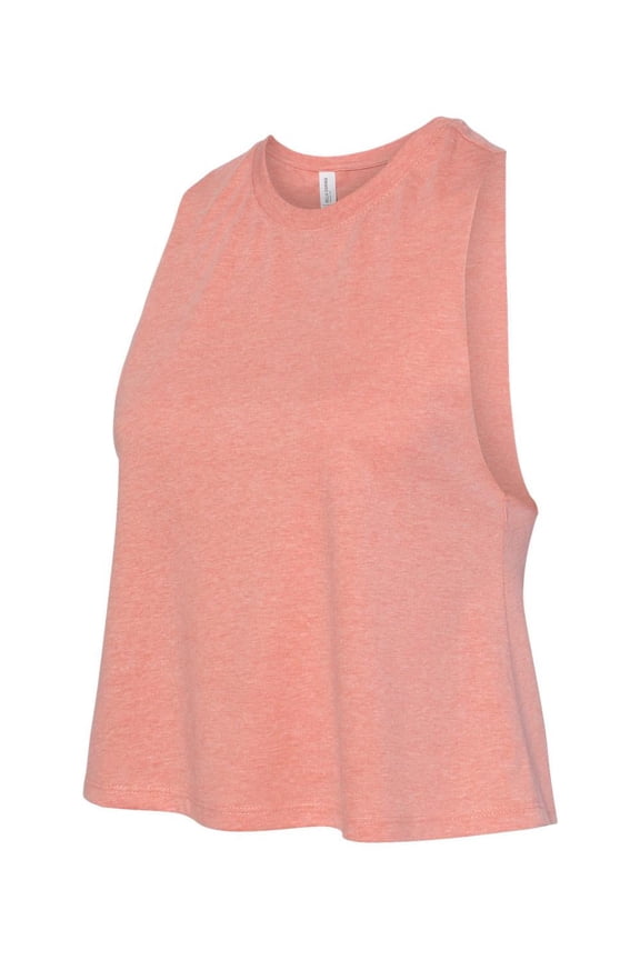 BELLA + CANVAS - Women's Racerback Cropped Tank - 6682