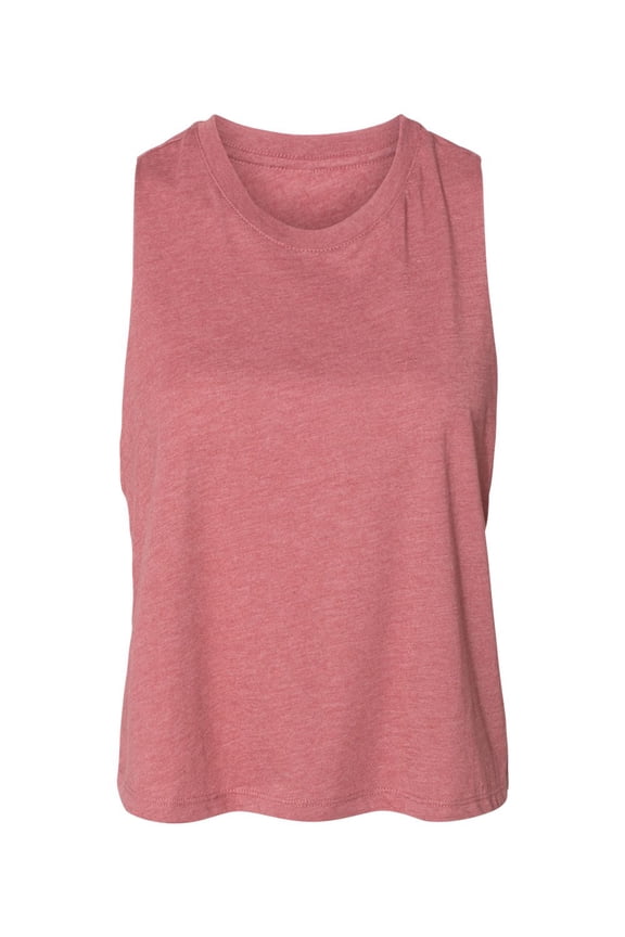 BELLA + CANVAS - Women's Racerback Cropped Tank - 6682