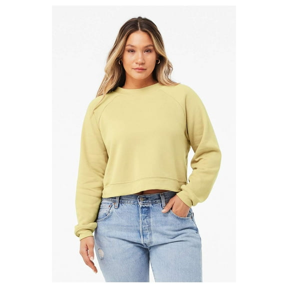 BELLA   CANVAS Women�'s Raglan Pullover Fleece