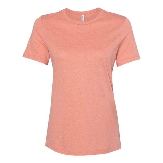 BELLA + CANVAS Women’s Relaxed Fit Heather CVC Tee