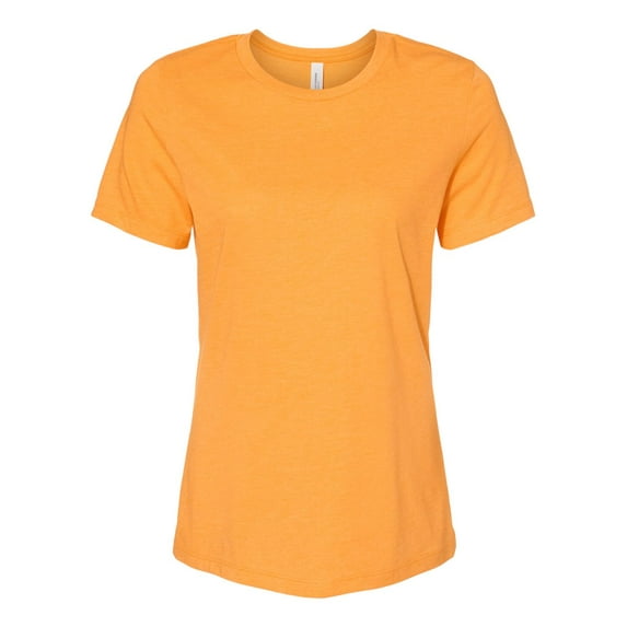 BELLA + CANVAS Women’s Relaxed Fit Heather CVC Tee