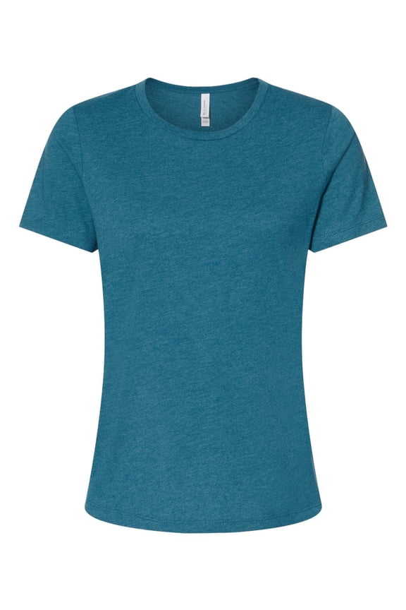 BELLA + CANVAS Women’s Relaxed Fit Heather CVC Tee
