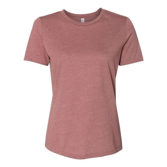 BELLA + CANVAS Women’s Relaxed Fit Heather CVC Tee Size up to 3XL