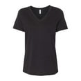 thumbnail image 1 of BELLA + CANVAS Women's Relaxed Heather CVC V-Neck Tee, 1 of 3