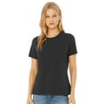 thumbnail image 1 of BELLA + CANVAS Women’s Relaxed Jersey Tee 100% Ring-Spun Cotton Short Sleeve Crew Neck T-Shirt (Dark-Grey, 3XL), 1 of 7