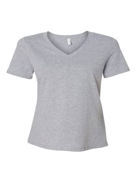 BELLA + CANVAS Women’s Relaxed Jersey V-Neck T-Shirt