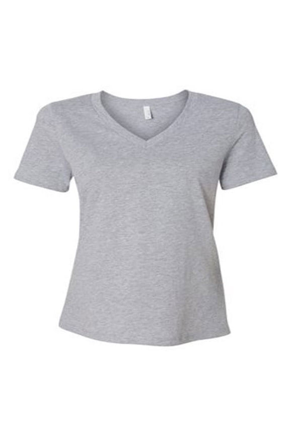 BELLA + CANVAS Women’s Relaxed Jersey V-Neck T-Shirt