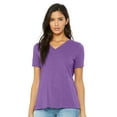 thumbnail image 1 of BELLA + CANVAS Women's Relaxed Triblend Short Sleeve V-Neck Tee, 1 of 5