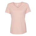 thumbnail image 1 of BELLA+CANVAS Women's Relaxed V-Neck Heather T-Shirt, 1 of 5