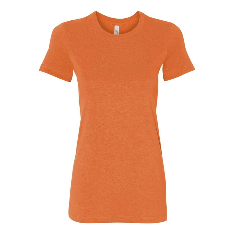 BELLA CANVAS Women s Slim Fit Tee in Burnt Orange XL 6004