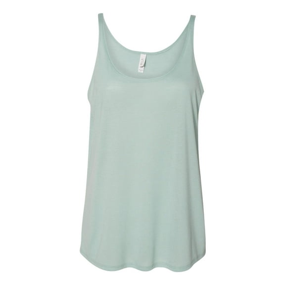 BELLA + CANVAS - Women's Slouchy Tank - 8838 - Dusty Blue - Size: 2XL