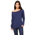 thumbnail image 1 of BELLA + CANVAS - Women's Sponge Fleece Wide Neck Sweatshirt - 7501, 1 of 3