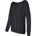 thumbnail image 1 of BELLA + CANVAS Women’s Sponge Fleece Wide Neck Sweatshirt, 1 of 2