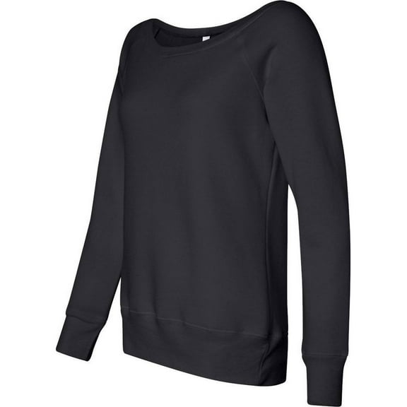 BELLA + CANVAS Women’s Sponge Fleece Wide Neck Sweatshirt