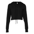 thumbnail image 1 of BELLA + CANVAS Womens Triblend Crop Long Sleeve Hoodie, 1 of 4