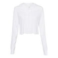 thumbnail image 1 of BELLA + CANVAS Women’s Triblend Cropped Long Sleeve Hoodie, 1 of 3