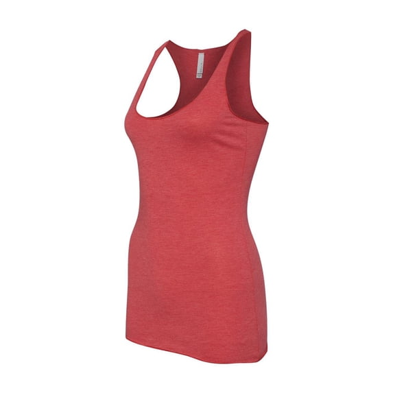 BELLA + CANVAS - Women's Triblend Racerback Tank - 8430 - Red Triblend - Size: XS