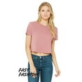 thumbnail image 1 of BELLA + CANVAS Womens Flowy Crop Tee, 1 of 3