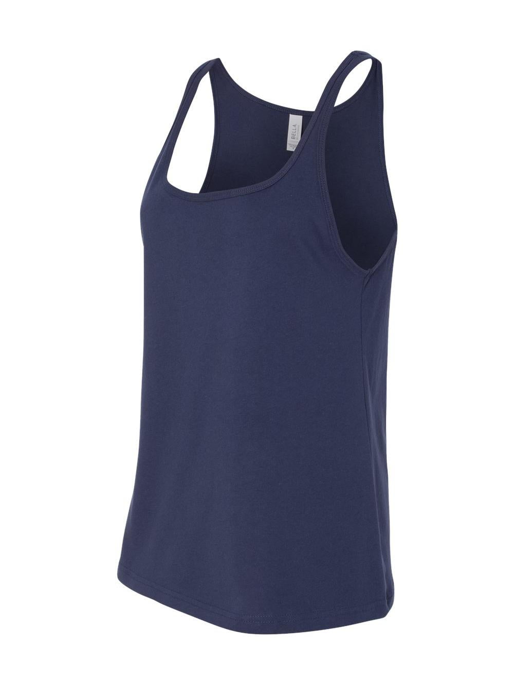Bella + Canvas Ladies Relaxed Jersey Tank – Soft Combed Cotton, Side Seamed, S-2X