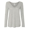 thumbnail image 1 of BELLA+CANVAS Womens side-seamed Flowy T-Shirt, S, Athletic Heather, 1 of 4