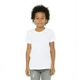 thumbnail image 1 of BELLA+CANVAS Kids 2-Pack, Short Sleeve Crew T-Shirt for Crafting, White, Youth Large, 1 of 7