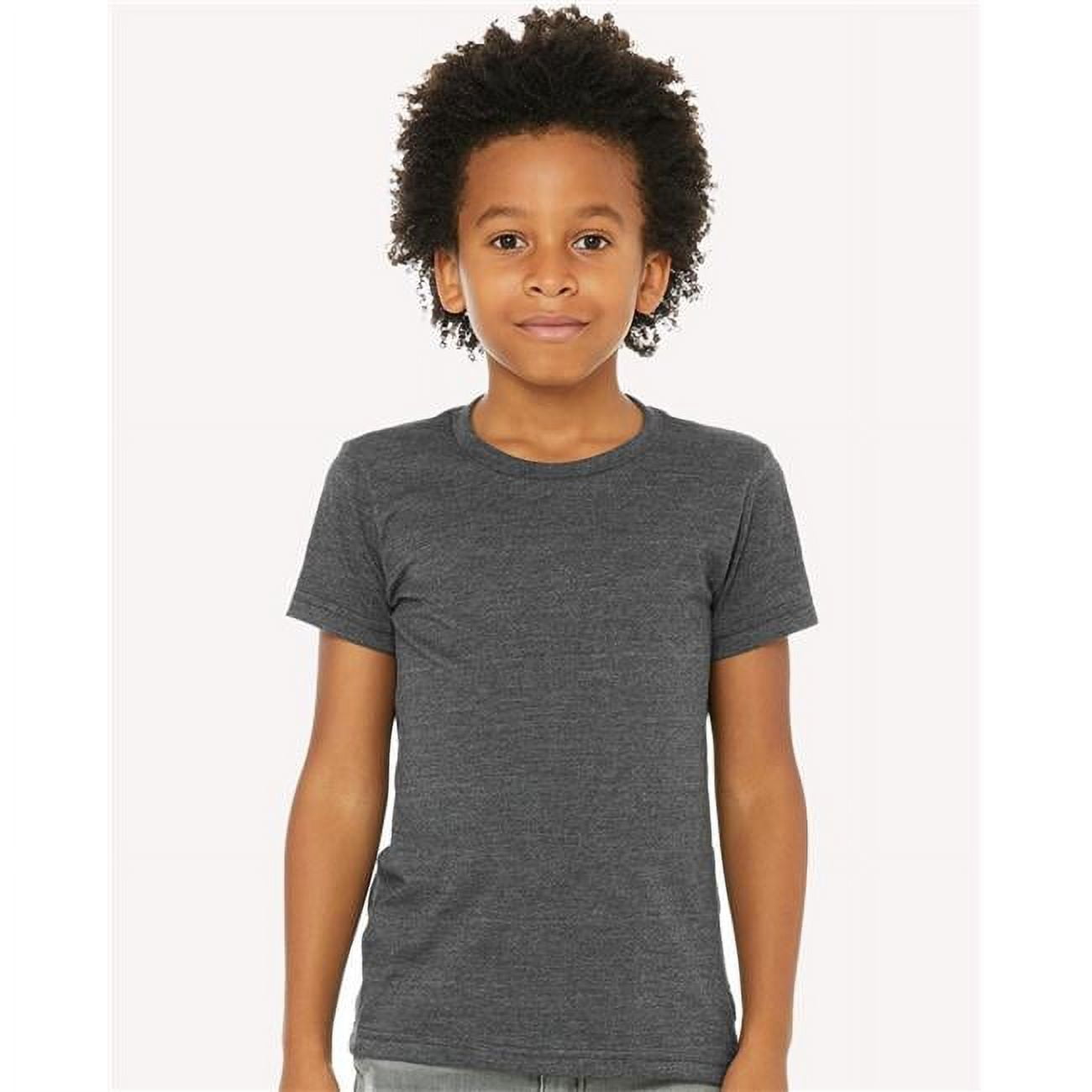 BELLA + CANVAS Youth CVC Unisex Jersey Tee - Walmart.com