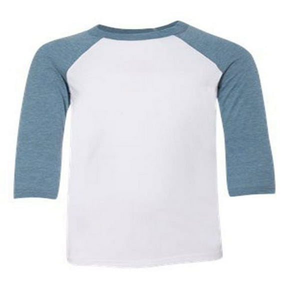 BELLA   CANVAS - Youth Three-Quarter Sleeve Baseball Tee - 3200Y