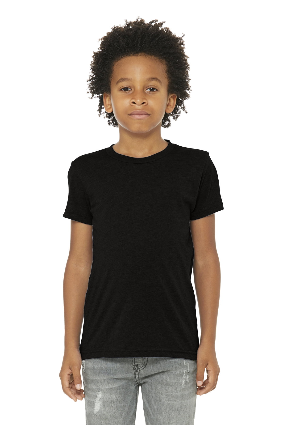 Bella & Canvas B13906436 Youth Tri-Blend T-Shirt, Kelly Triblend - Extra  Large 