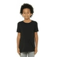thumbnail image 1 of BELLA+CANVAS Youth Unisex Short Sleeve Crew T-Shirt for Crafting, Black, Medium, 1 of 10