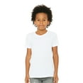thumbnail image 1 of BELLA+CANVAS Youth Unisex Short Sleeve Crew T-Shirt for Crafting, White, Medium, 3-Pack, 1 of 10