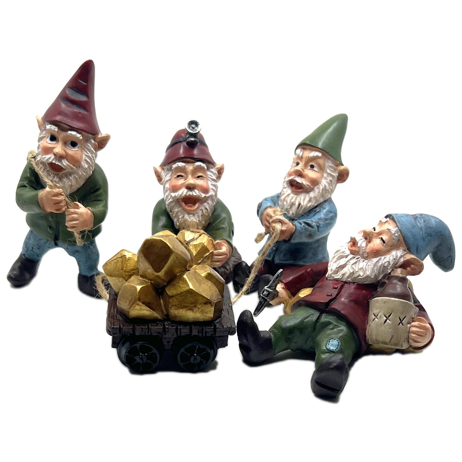 BELLA HAUS DESIGN The Gnome Creek Mining Company Garden Statue ...