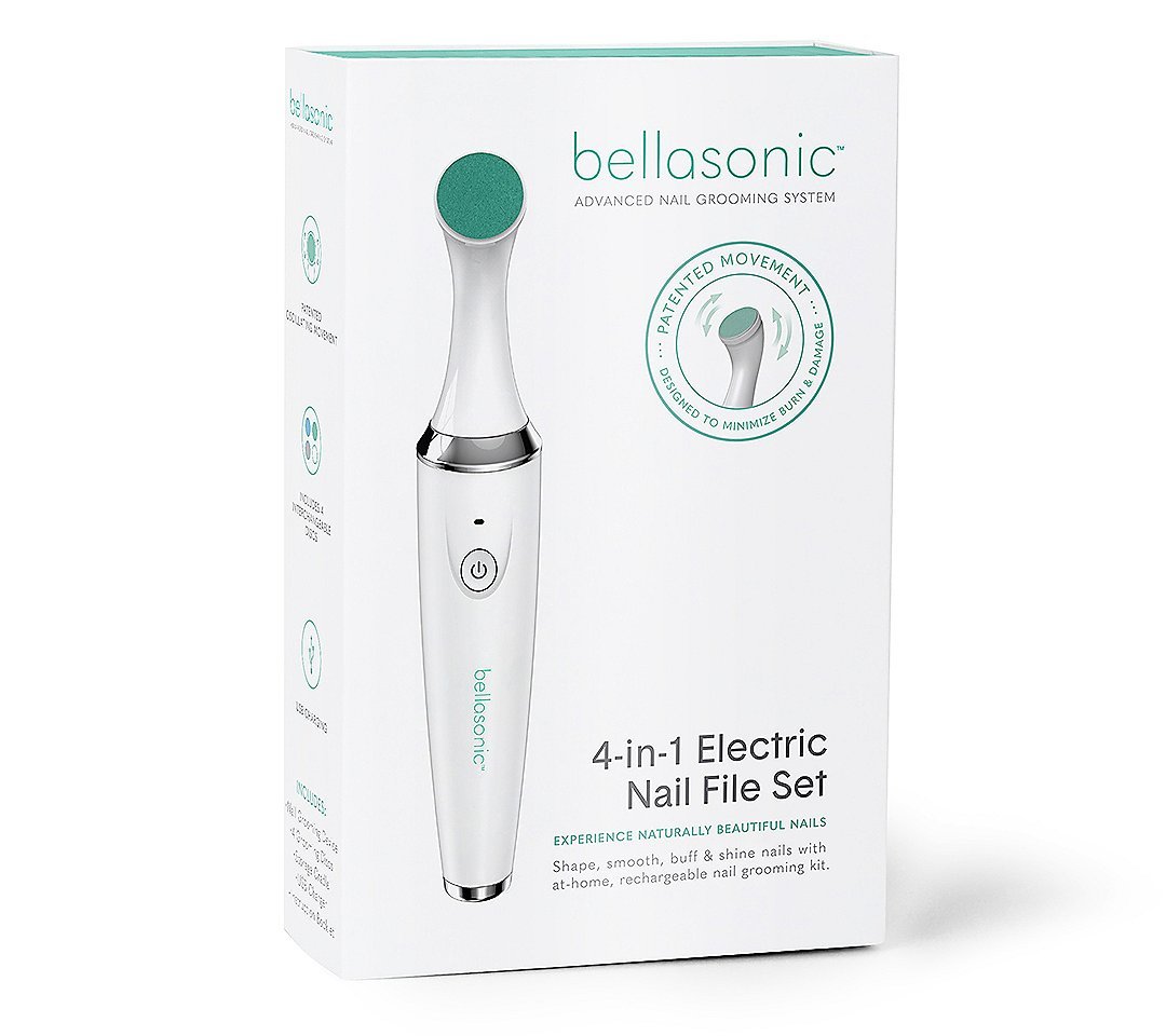 BELLASONIC 4in1 Rechargeable Electric Nail File