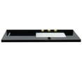 thumbnail image 1 of Bellaterra Home 430002-43R-BGR 43 in. Galaxy Granite Countertop & Single Rectangle Right Sink, Black, 1 of 1