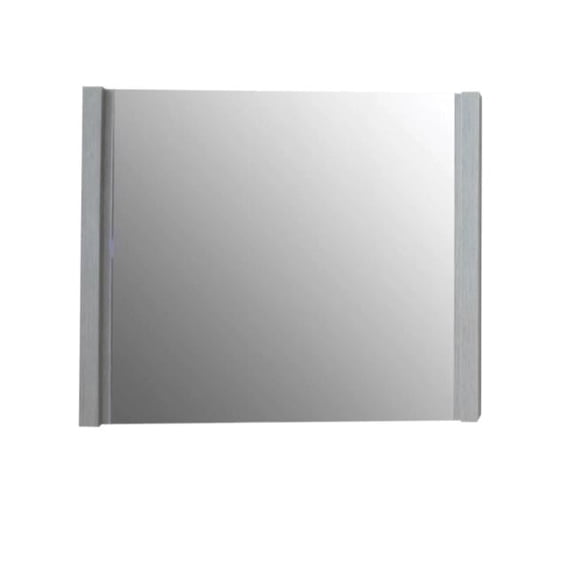 Bellaterra Home 502001B-MIR-30 30 in. Wood Frame Mirror, Silver
