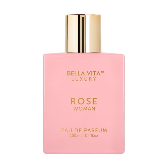BELLAVITA ROSE Woman, Perfume for Women, 3.4 oz EDP Spray