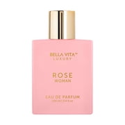 BELLAVITA ROSE Woman, Perfume for Women, 3.4 oz EDP Spray