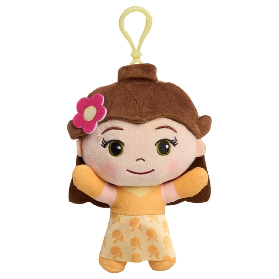 Disney Princess Easter Belle 5.5-inch Clip-on Plush, Ages 2 years and up