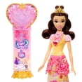 thumbnail image 1 of Disney Princess Jewel Reveal Belle Fashion Doll w/ 8 Surprises Including Gem Box & Accessories, 1 of 7