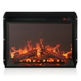 thumbnail image 1 of BELLEZE 23" Electric Fireplace Insert, Recessed Fireplace Heater w/ Remote Control, Indoor Fireplace Heater with Adjustable Brightness, Timer, Automatic Temperature Control, Black, 1 of 7
